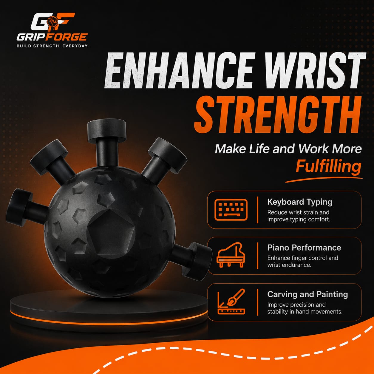 GripForge™️ Eagle Claw Hand Grip Strengthener