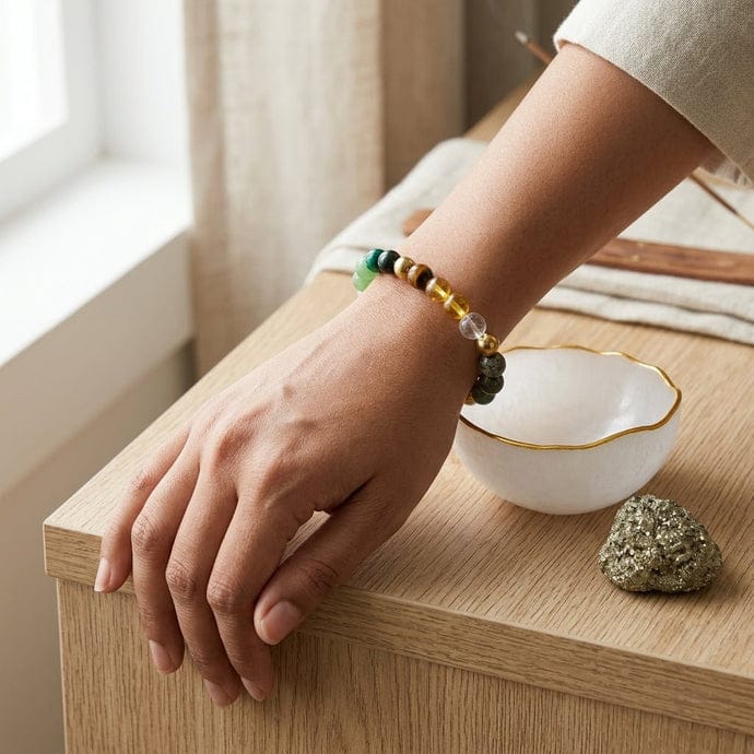 Adjustable Unisex Dhan Yog Bracelet for Wealth & Prosperity