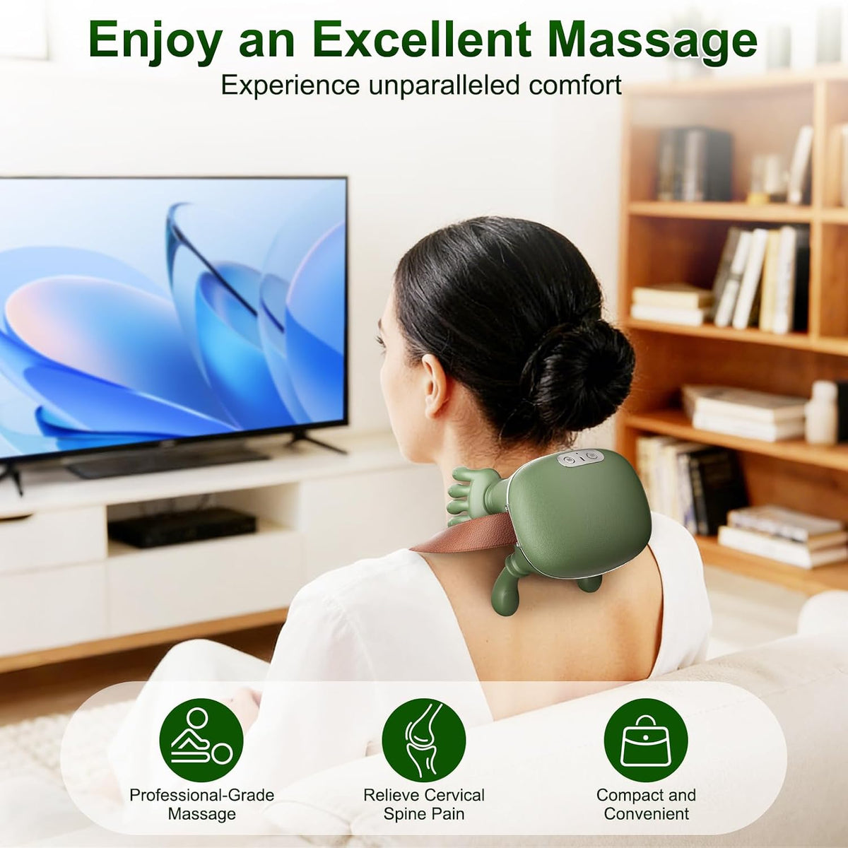 Shoulder & Neck Massager With Heat