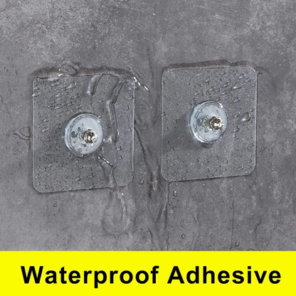 Self Adhesive Heavy Duty Hooks (40 Item)