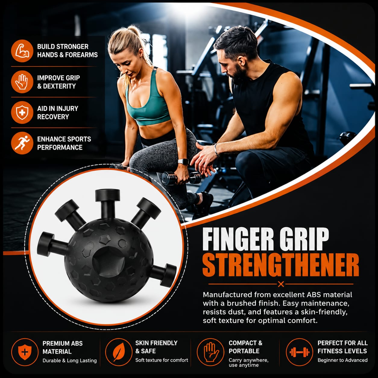 GripForge™️ Eagle Claw Hand Grip Strengthener